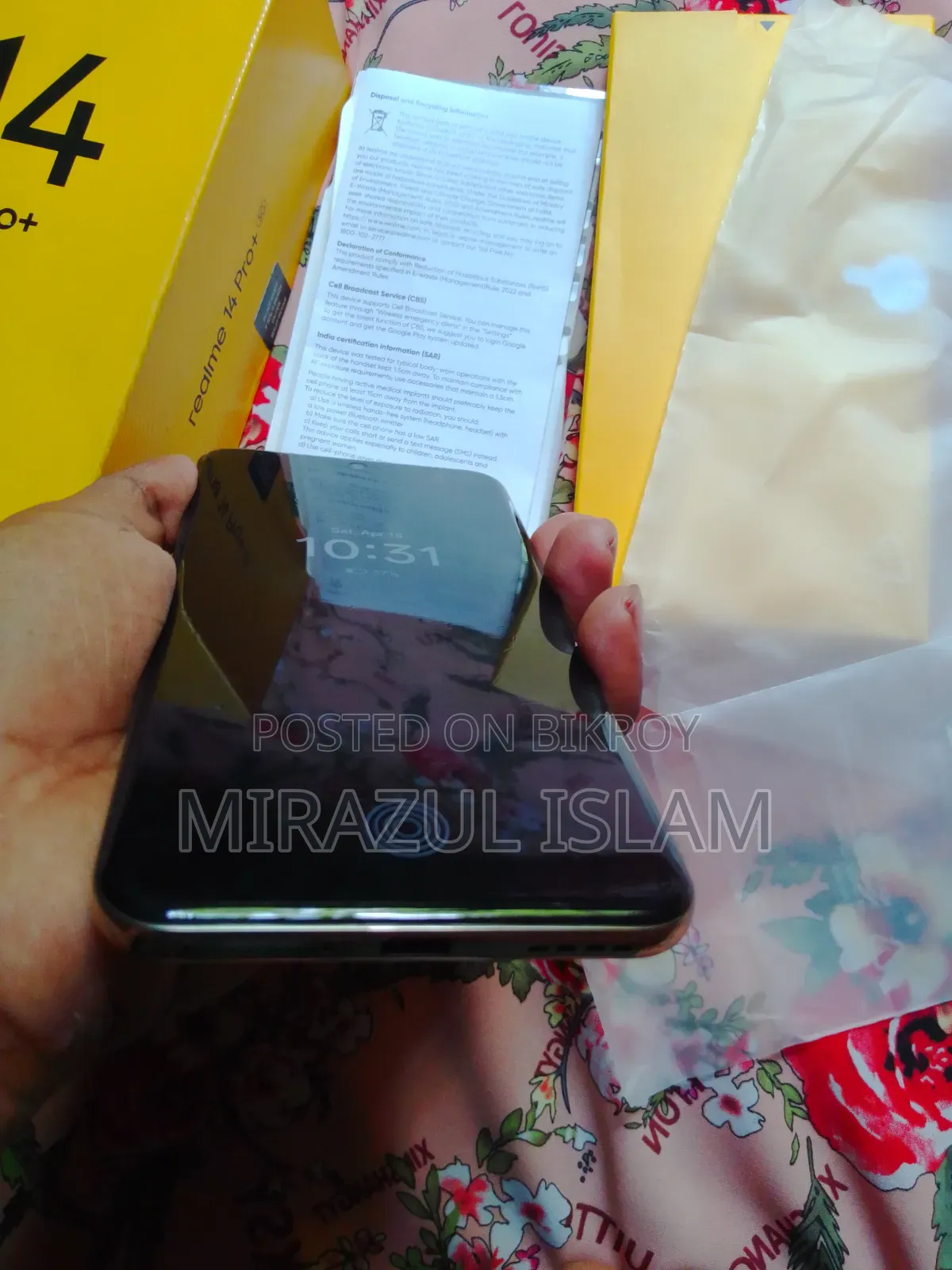 New Realme 14 Pro+ 256 GB White