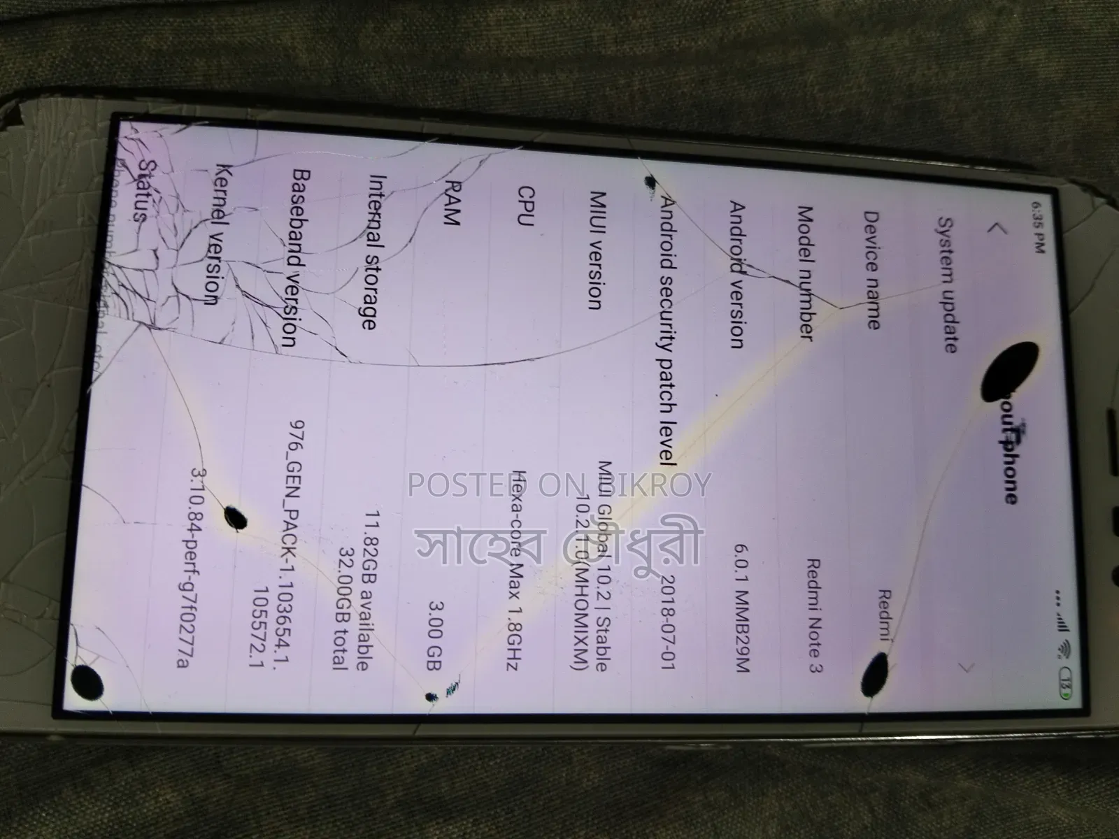 Xiaomi Redmi Note 3 32 GB White
