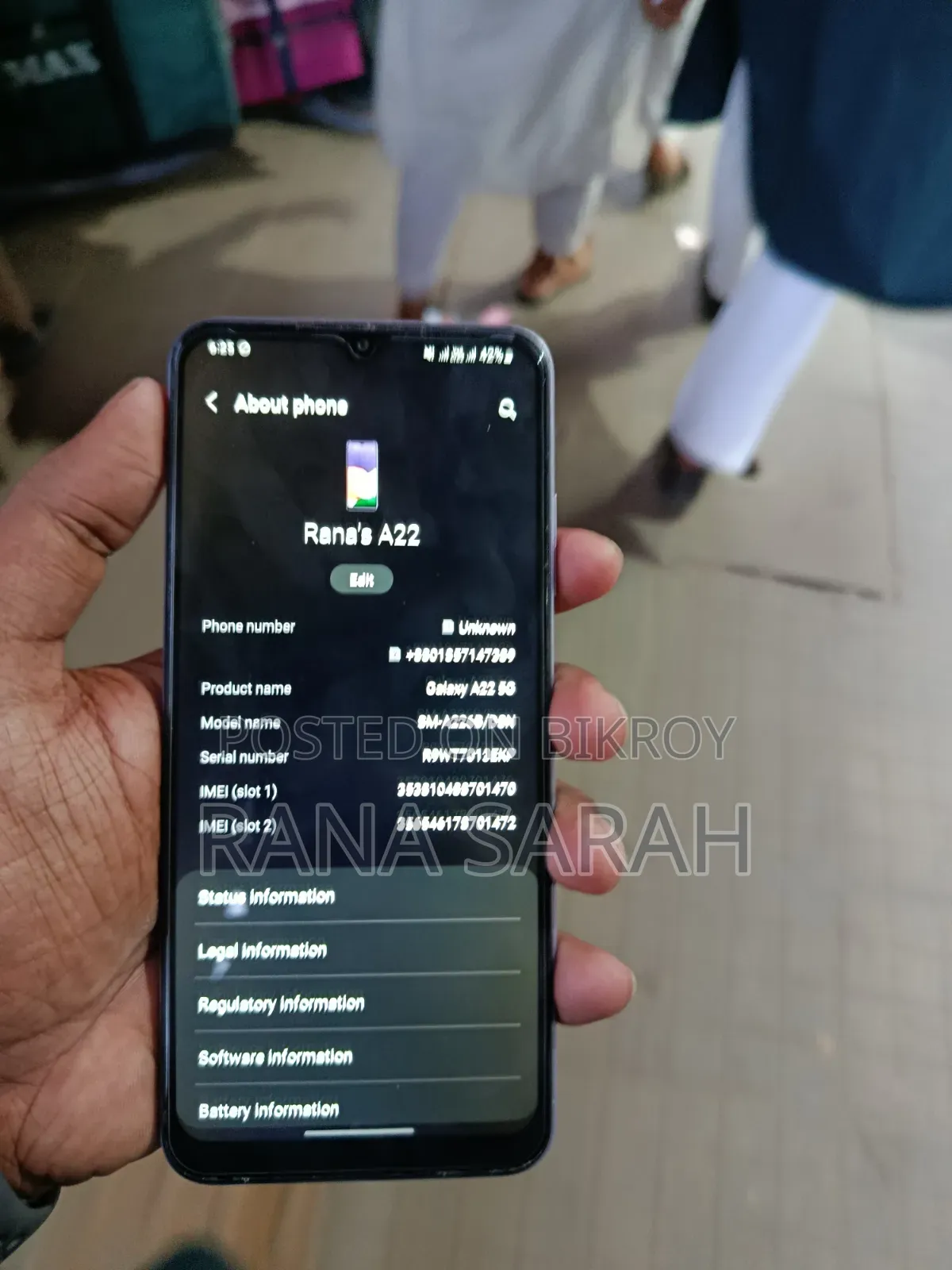 Samsung Galaxy A22 5G 128 GB