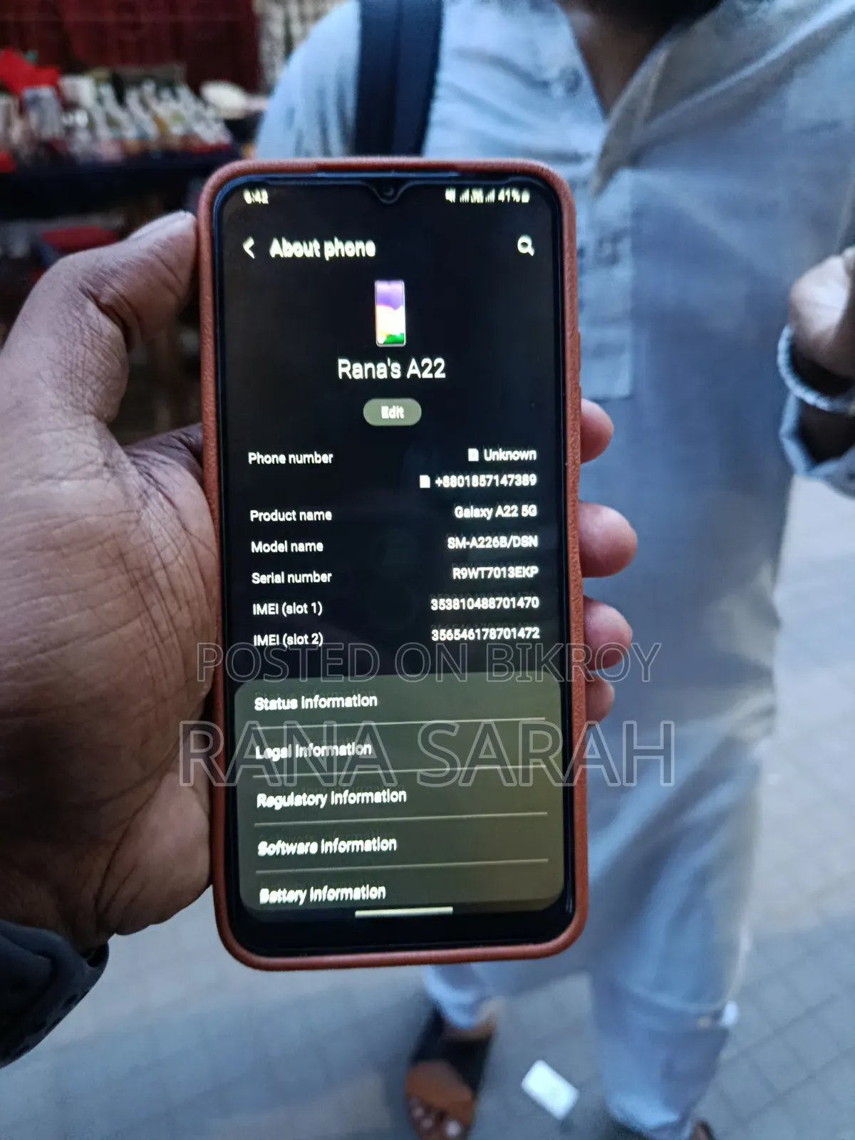 Samsung Galaxy A22 5G 128 GB