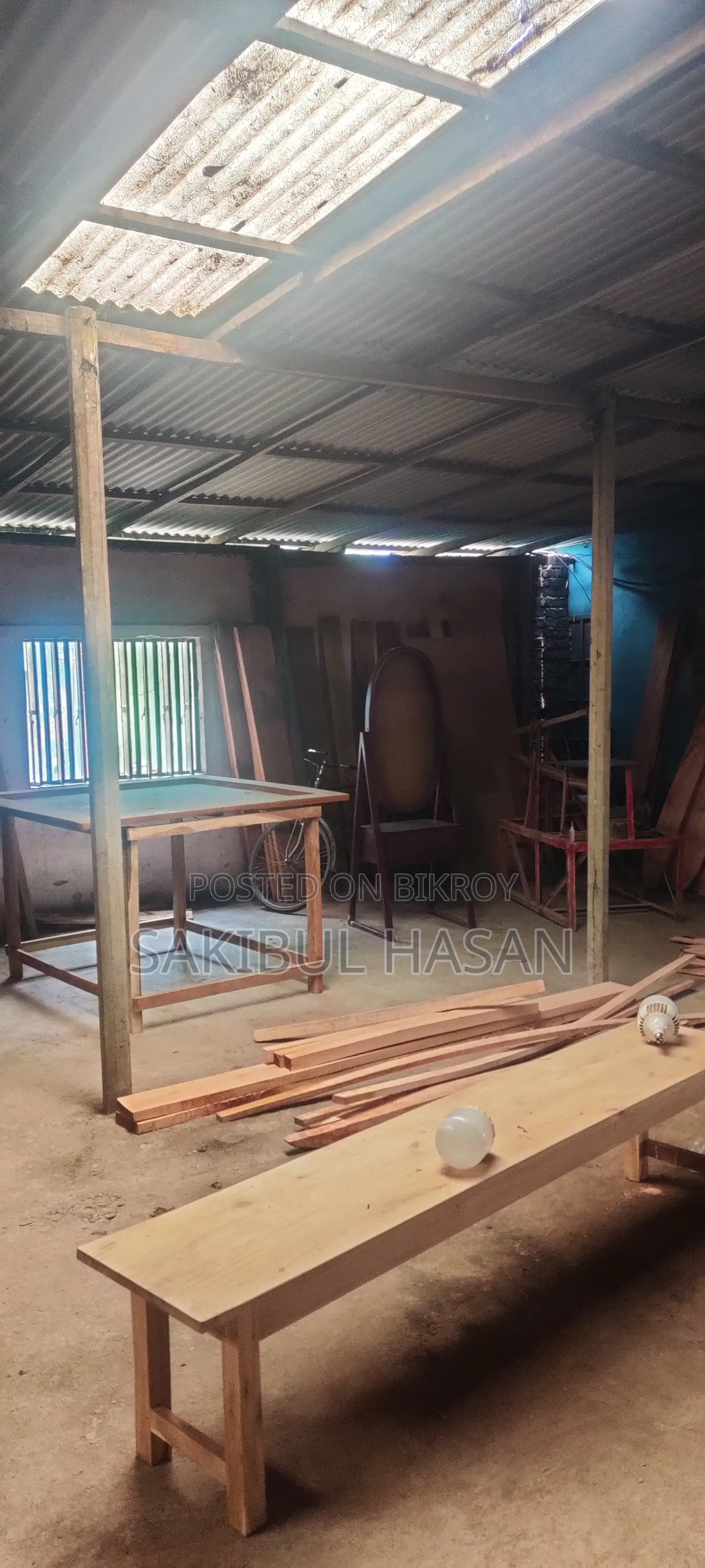 Warehouse for rent.
