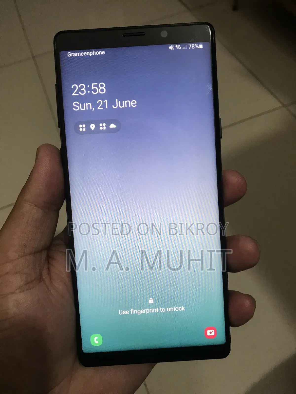 Samsung Galaxy Note 9 128 GB Gray