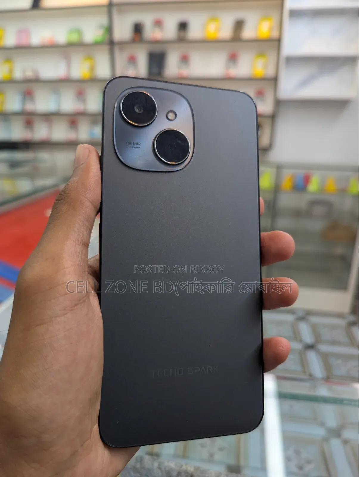 Tecno 4 GB Black