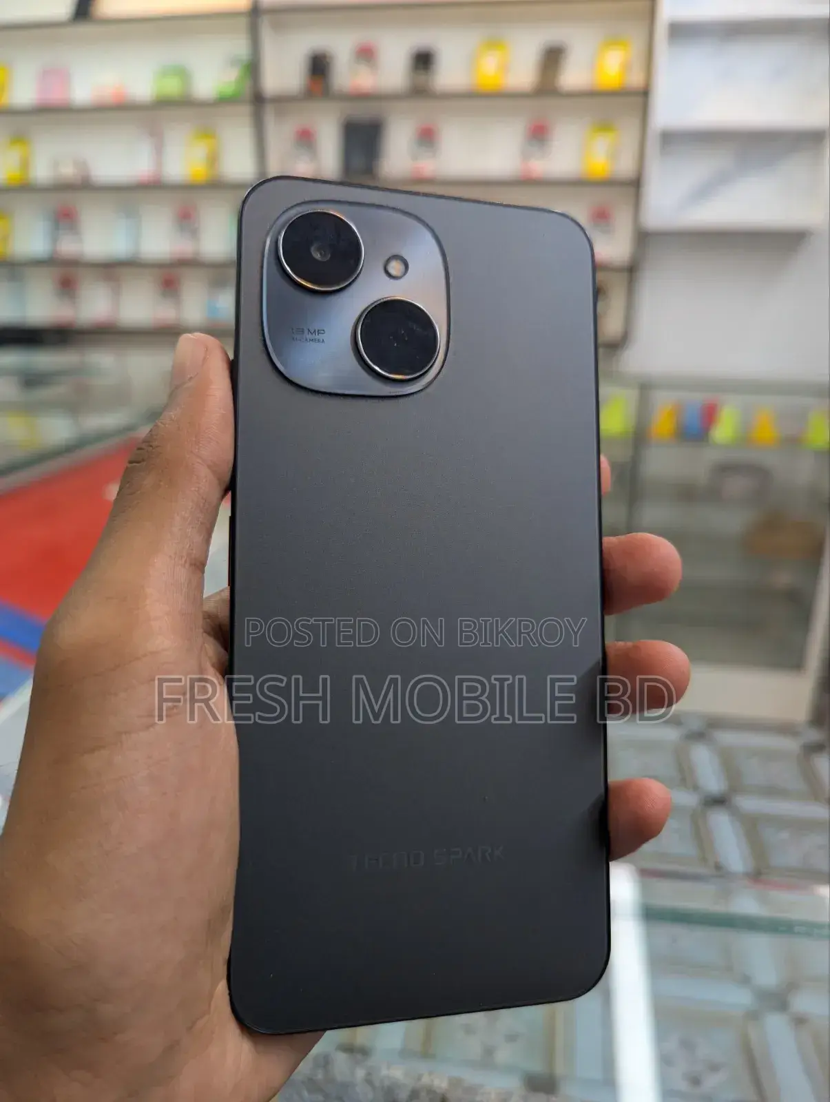 Tecno 4 GB Black