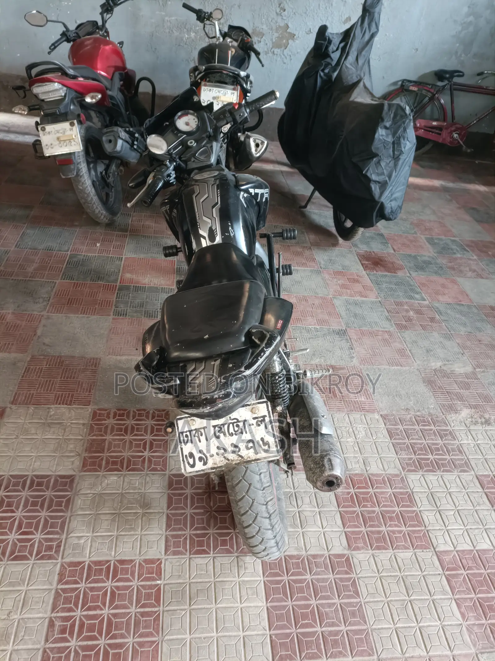 TVS Apache RTR 160 2V 2018 Black