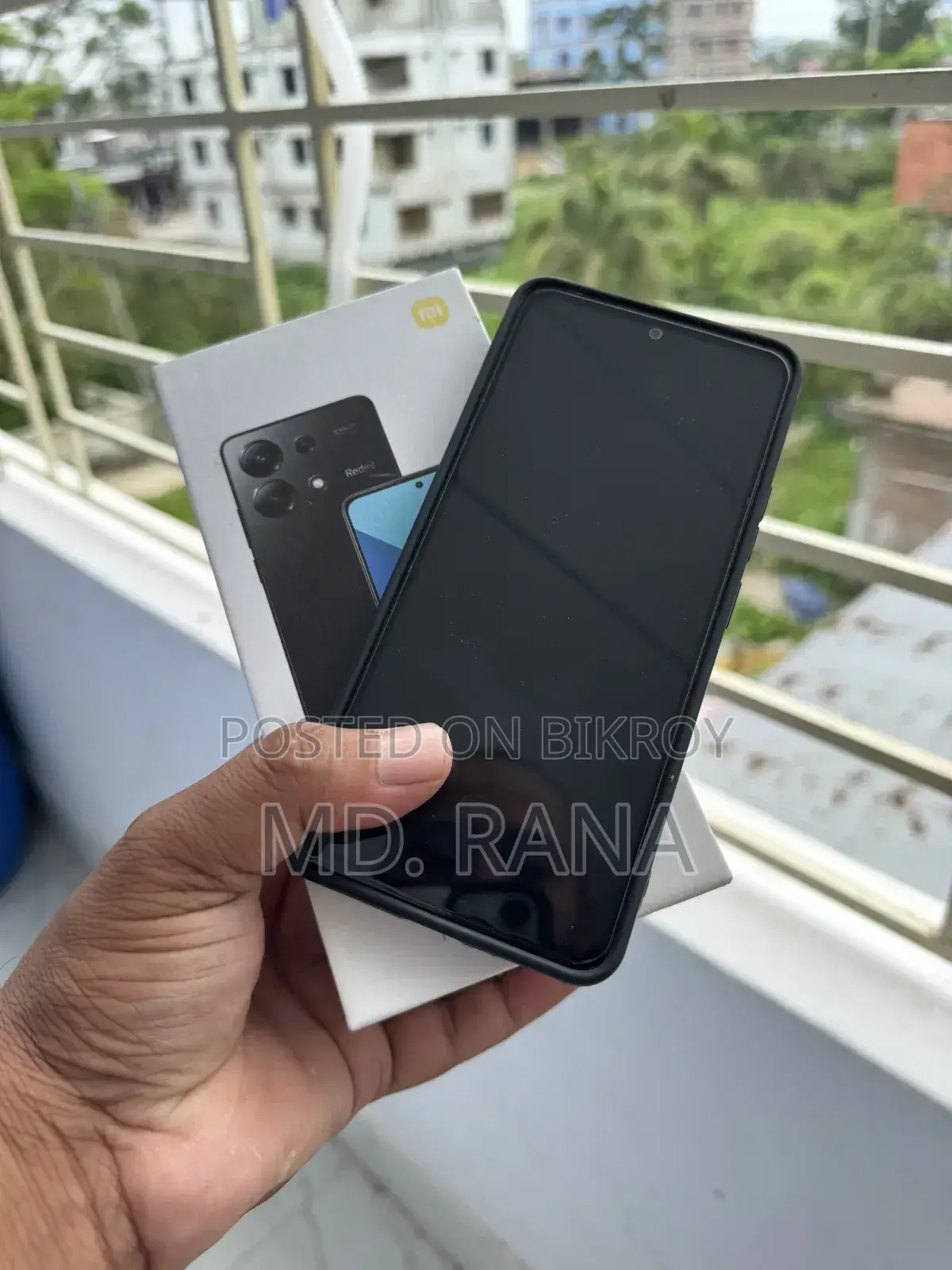 শাওমি রেডমি নোট ১৩ ২৫৬ জিবি ব্ল্যাক