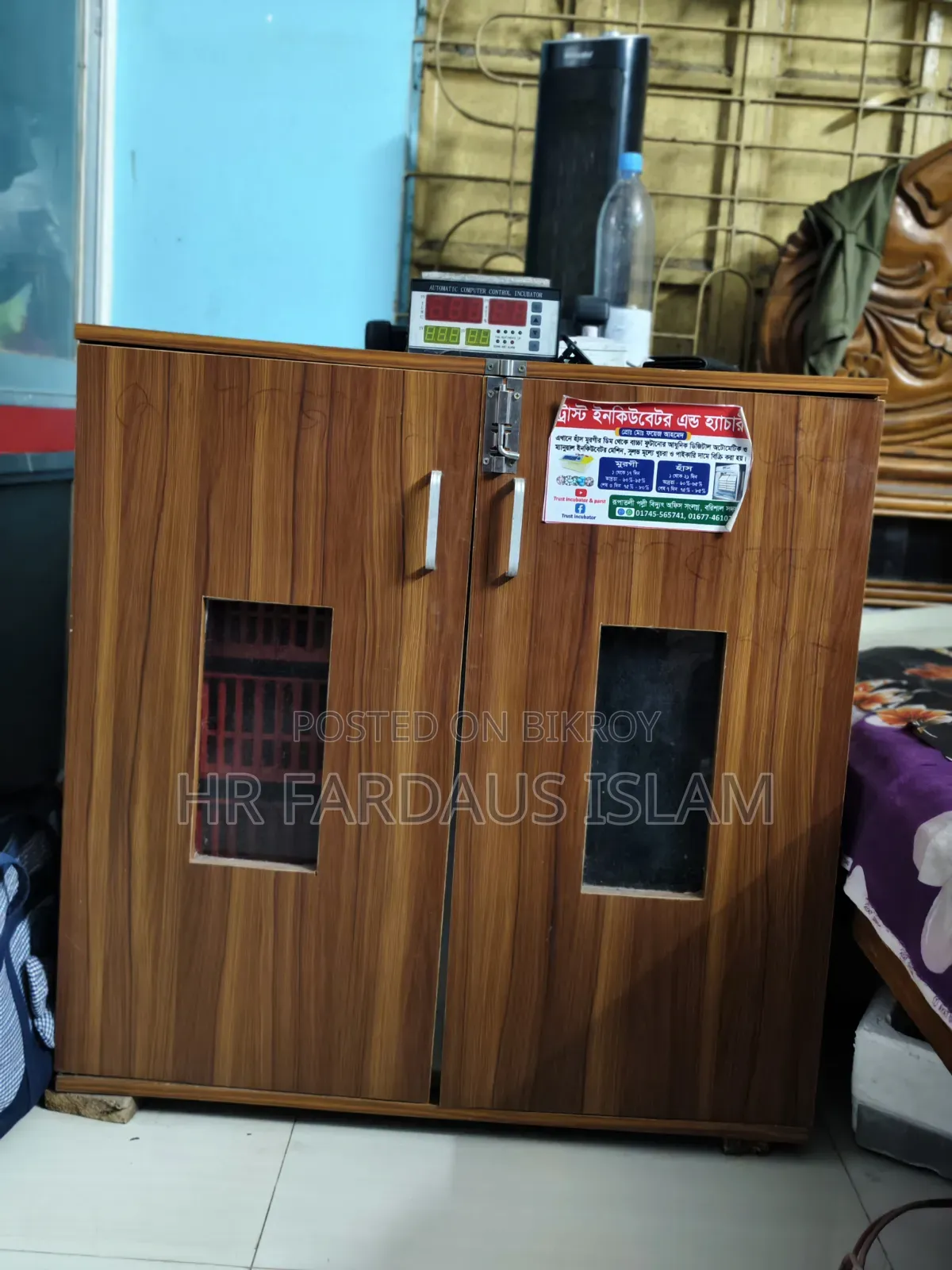 Incubator for 1400 Chicken Eggs