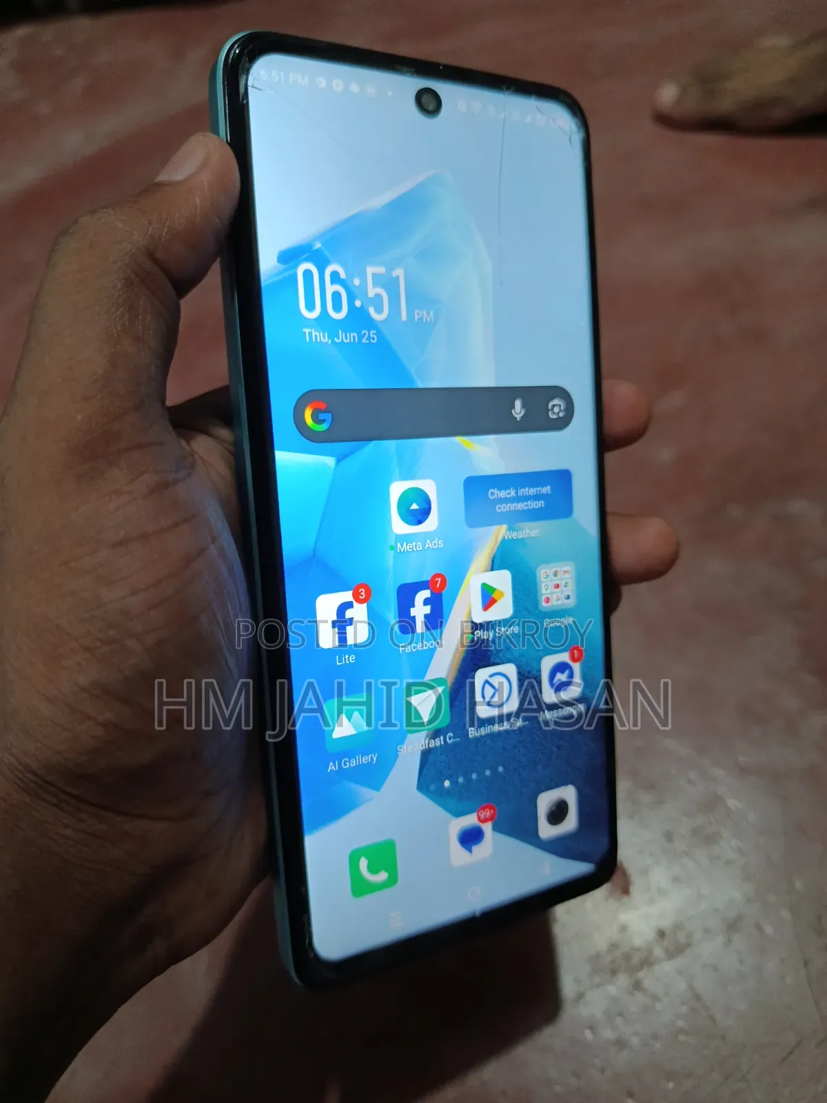 Infinix Hot 30 128 GB Blue