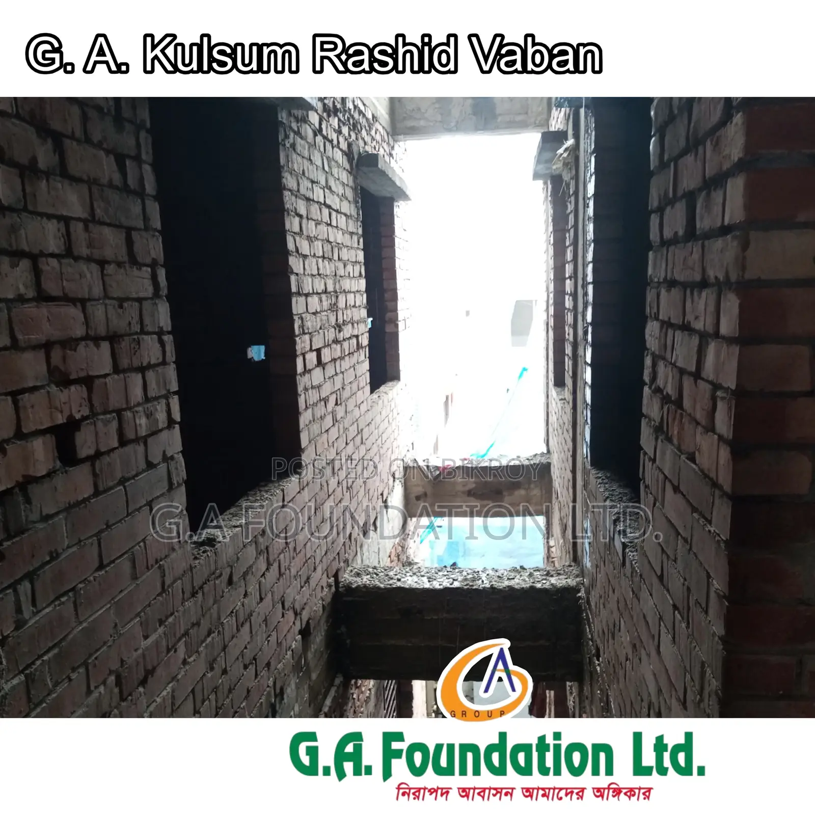 জি. এ. কুলসুম রশিদ, মিরপুরে ৩ বেডরুমের অ্যাপার্টমেন্ট বিক্রয়ের জন্য