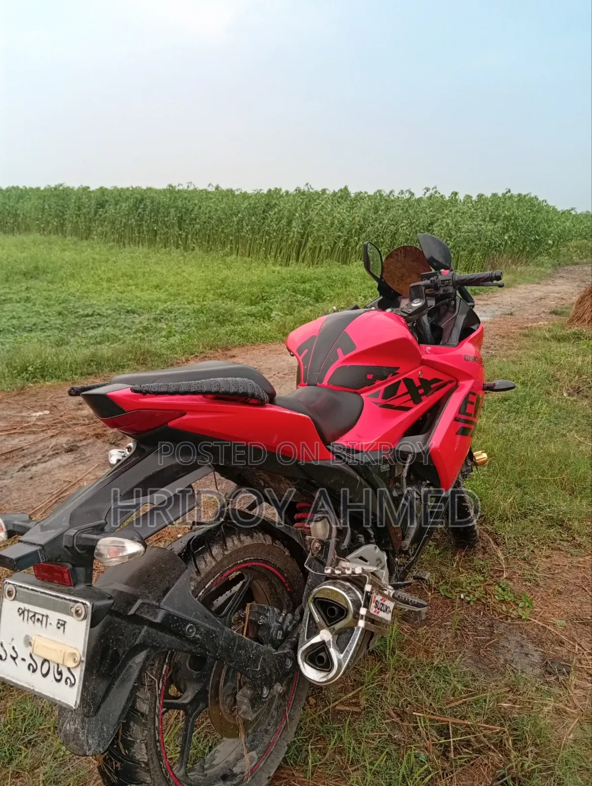 Suzuki Gixxer SF 2021 Red