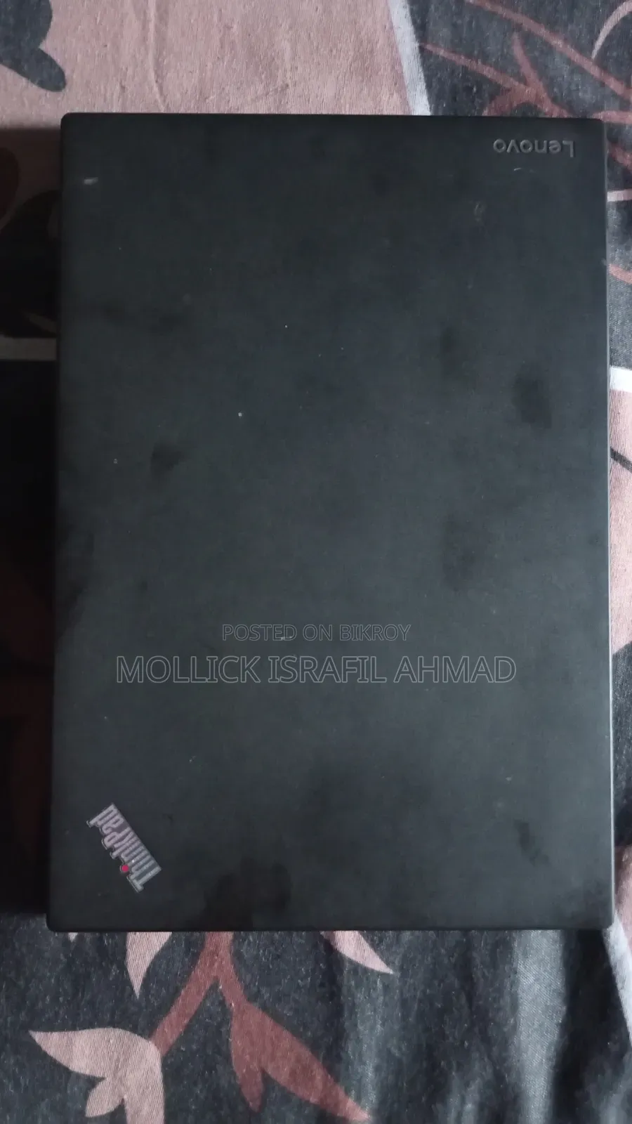 ল্যাপটপ লেনোভো থিংকপ্যাড এক্স২৭০ ৮জিবি ইন্টেল কোর আই৫ এসএসডি ২৫৬জিবি