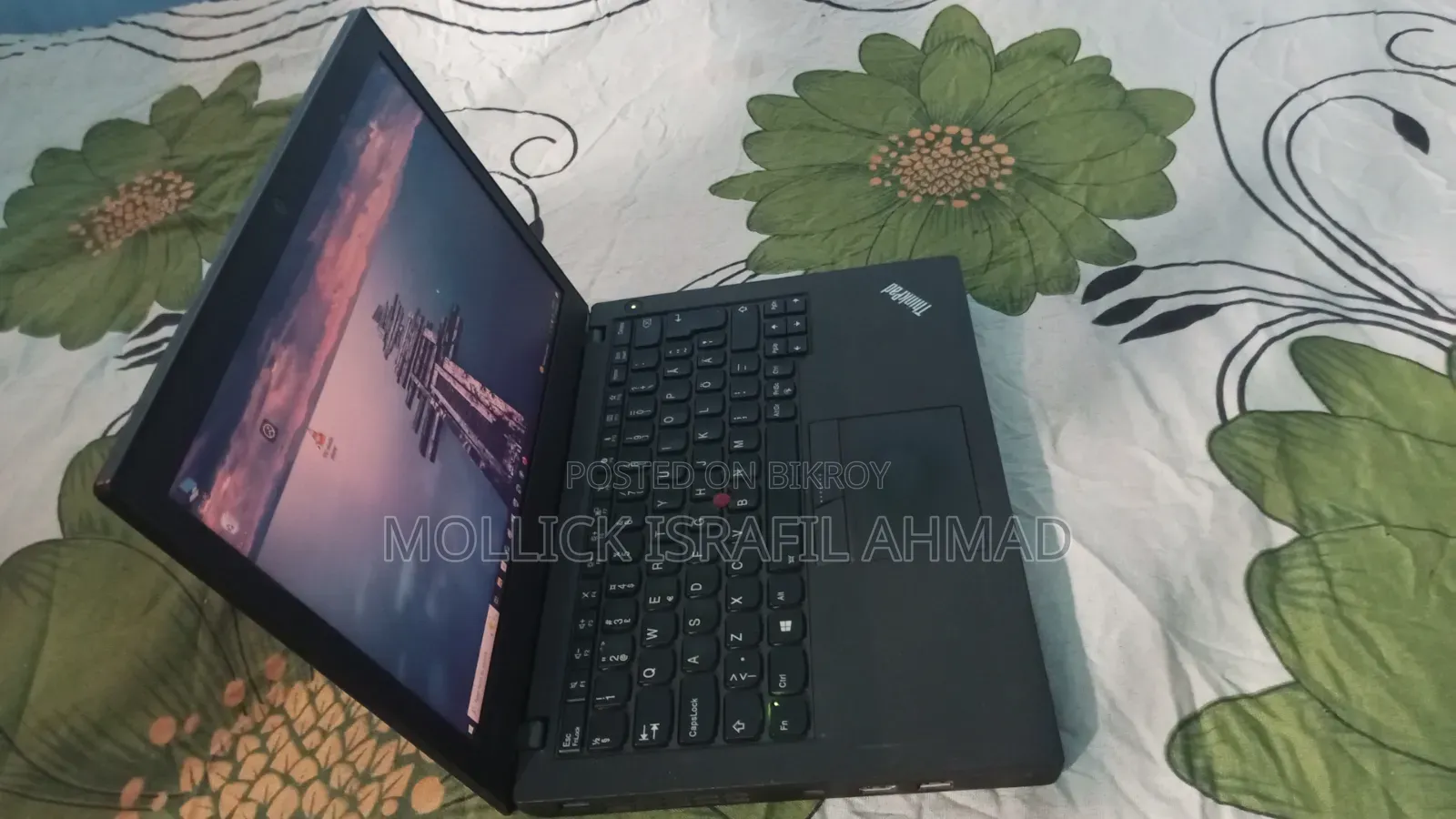 ল্যাপটপ লেনোভো থিংকপ্যাড এক্স২৭০ ৮জিবি ইন্টেল কোর আই৫ এসএসডি ২৫৬জিবি