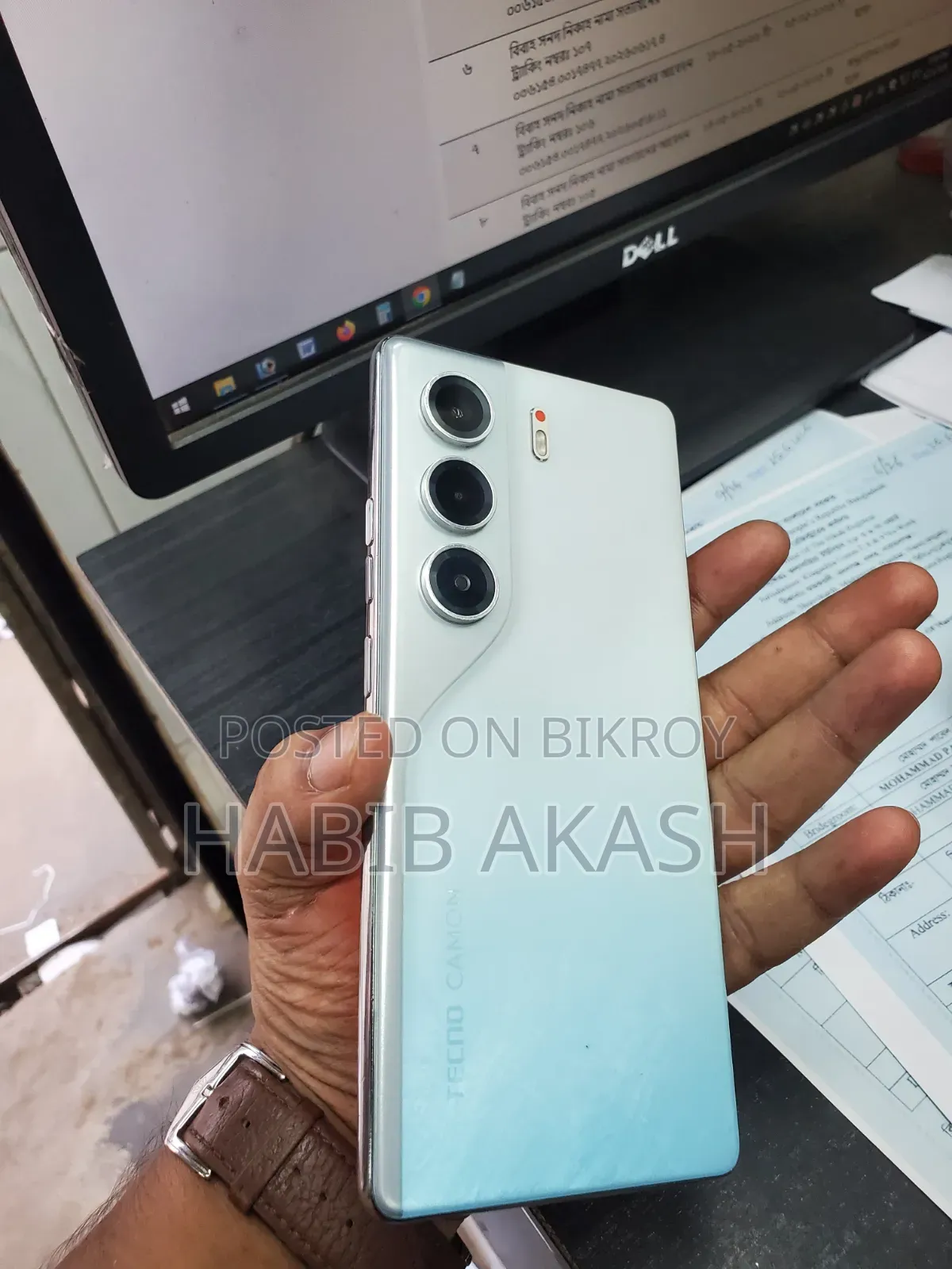Tecno Camon 40 128 GB White