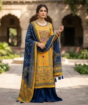 Gorgeous Aarong Boutique Karchupi Three-Piece