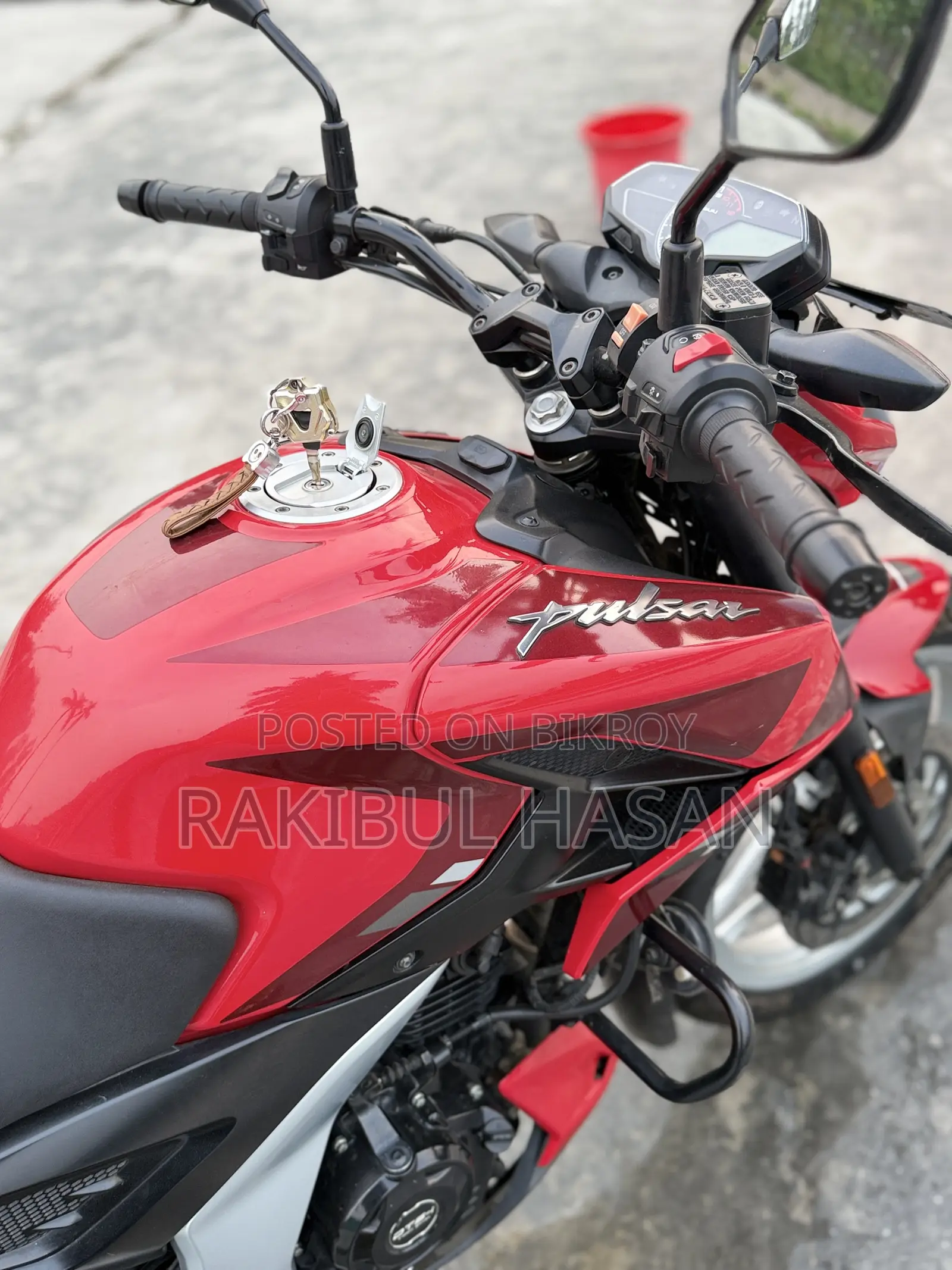 বাজাজ পালসার এন১৬০ ২০২৩ রেড