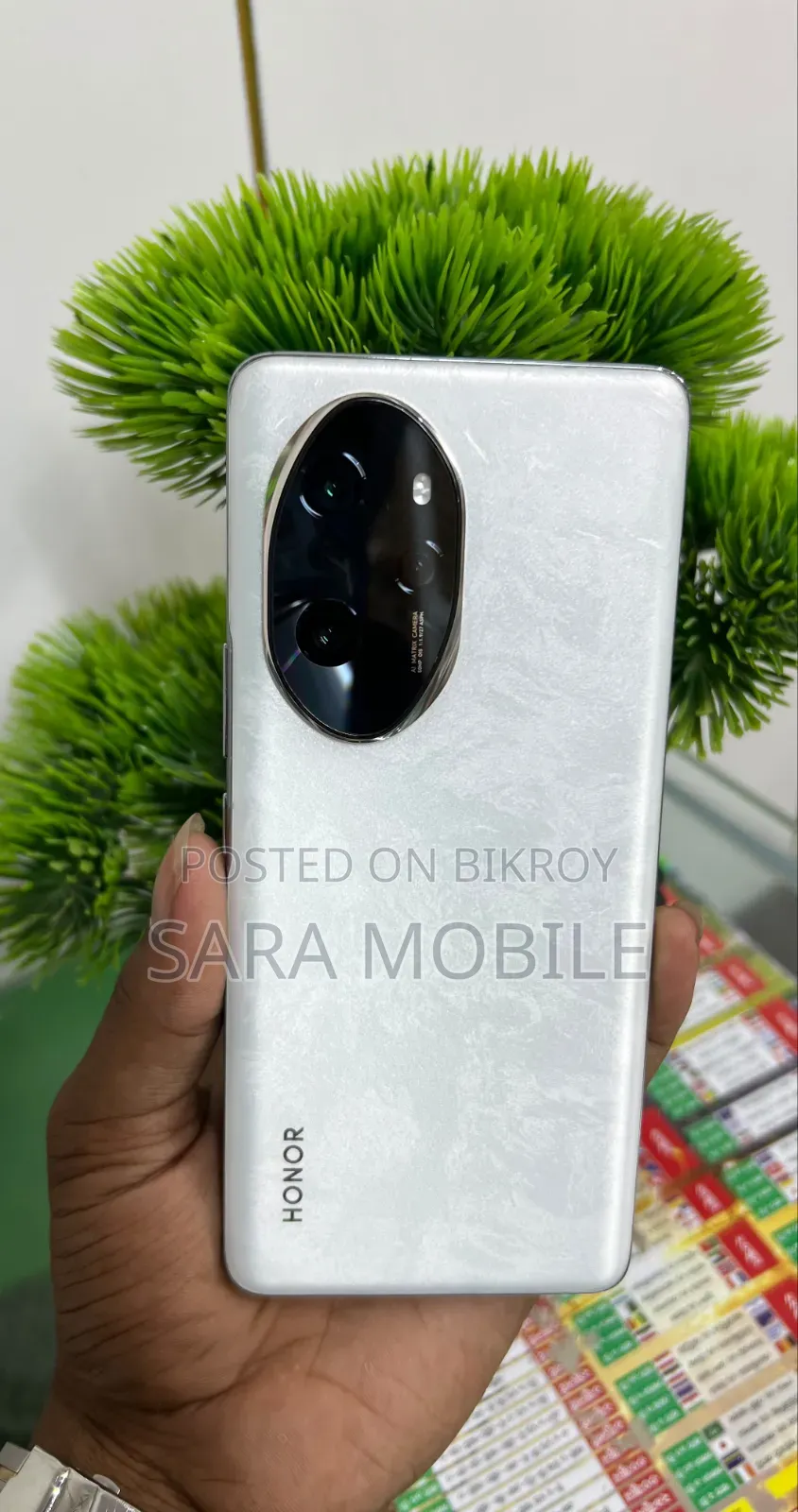 Honor 100 Pro ২৫৬ জিবি সিলভার