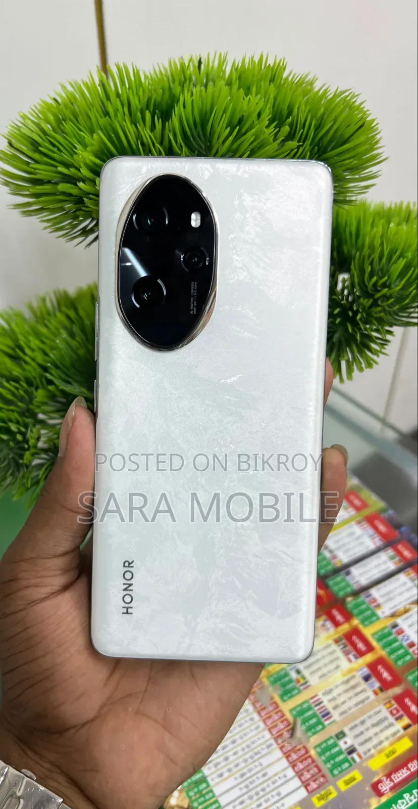 Honor 100 Pro ২৫৬ জিবি সিলভার