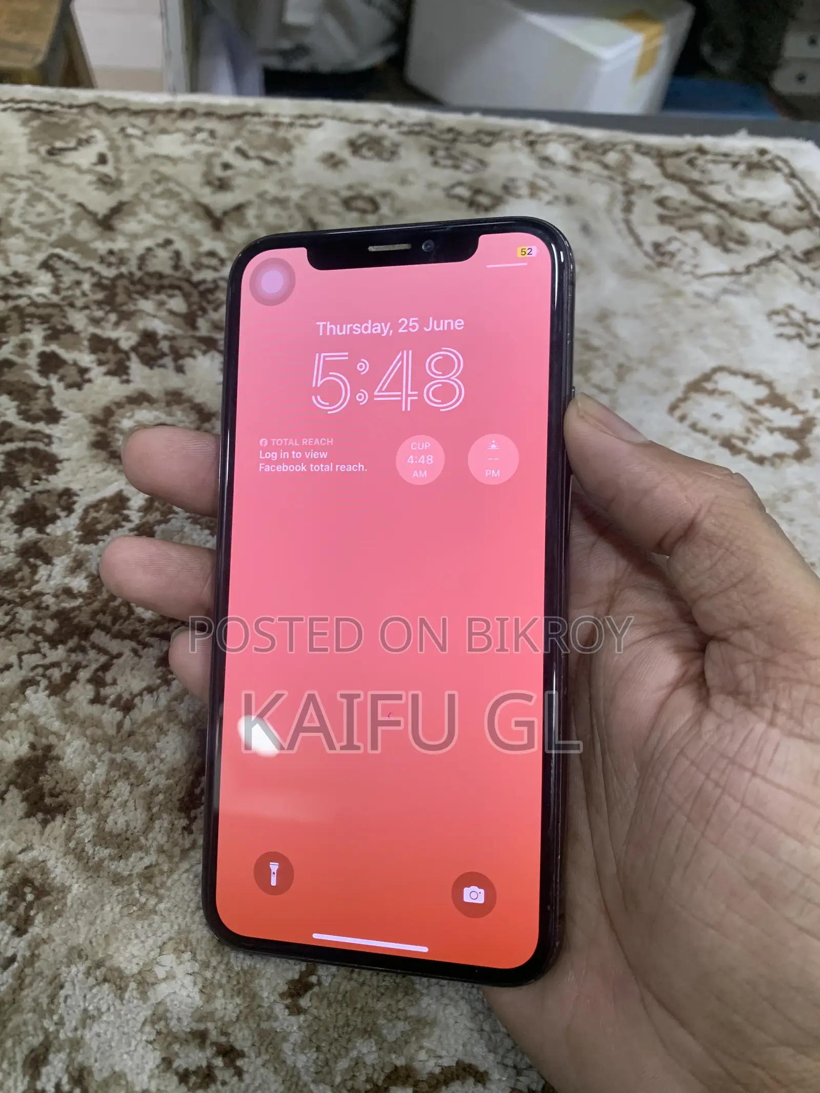Apple iPhone X 256 GB Black