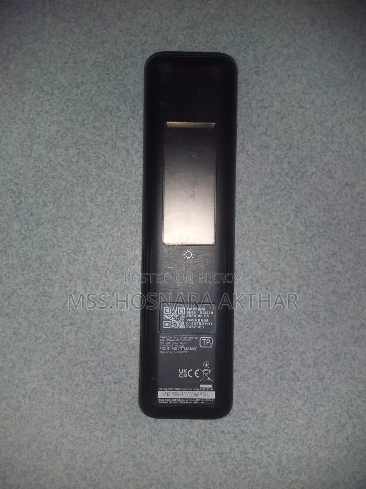 Samsung 55 Inch 8 Series Crystal UHD TV Smart Voice Control Remote