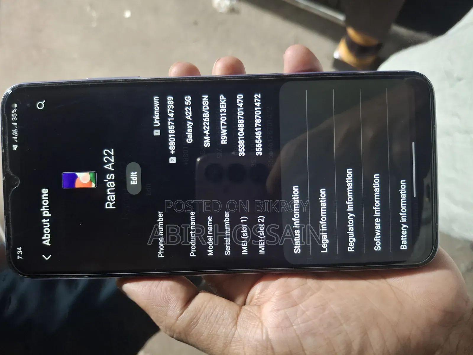Samsung Galaxy A22 5G 128 GB