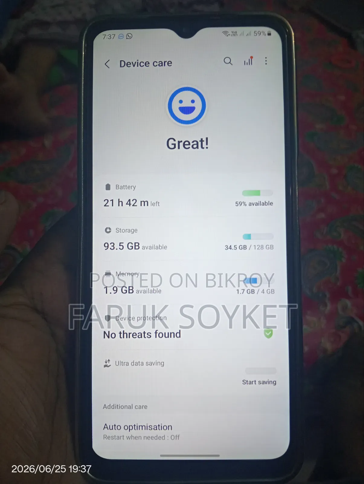 Samsung Galaxy A12 128 GB Black