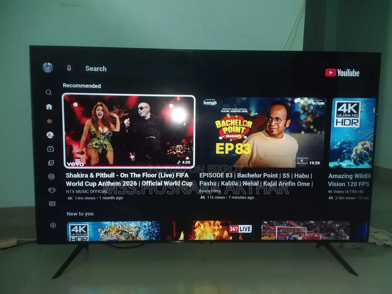 Samsung 55 Inch 8 Series Crystal UHD TV Smart Voice Control Remote