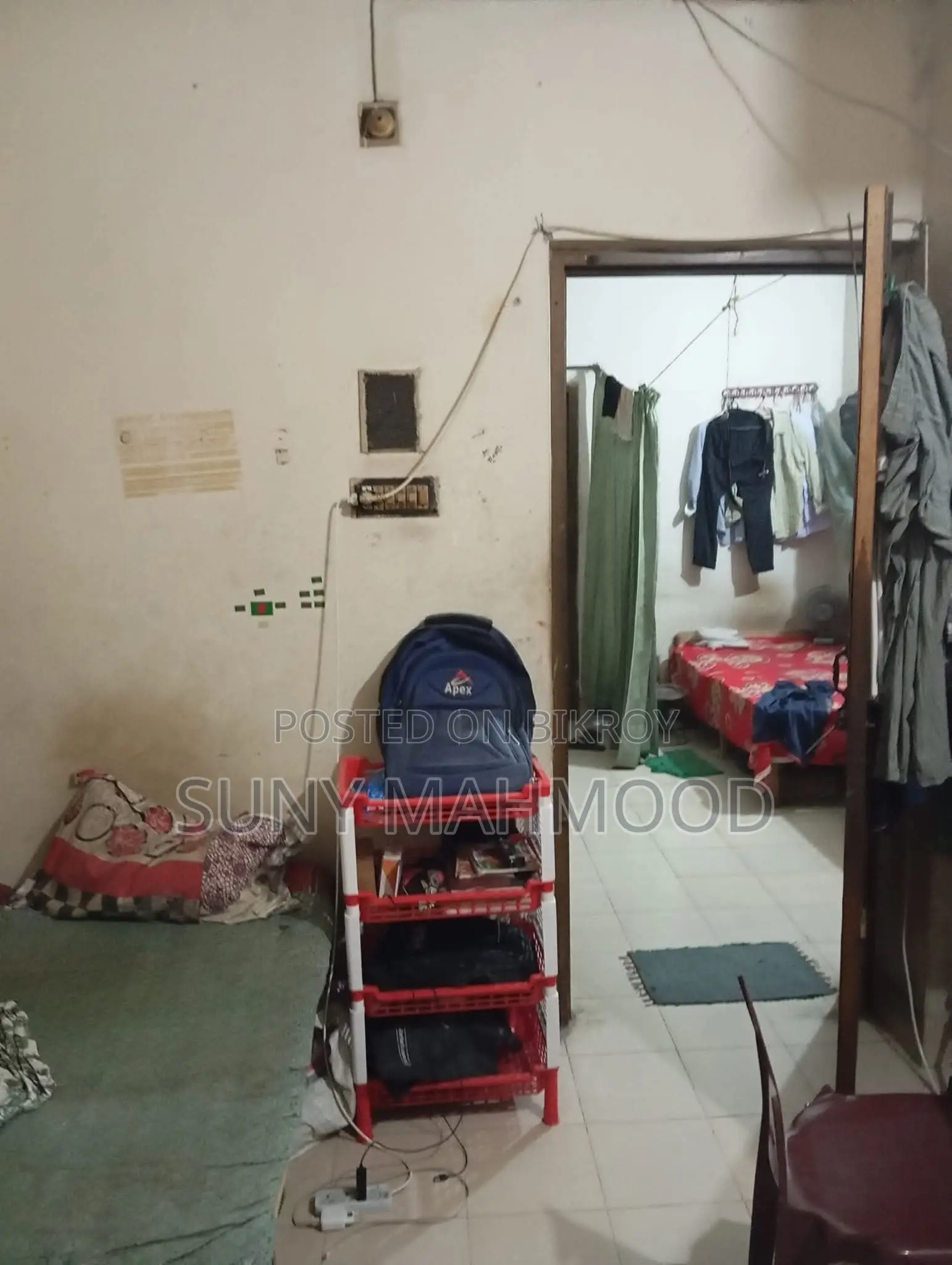 2-Bedroom Shared Apartment in Pathan Villa, Mogbazar for rent