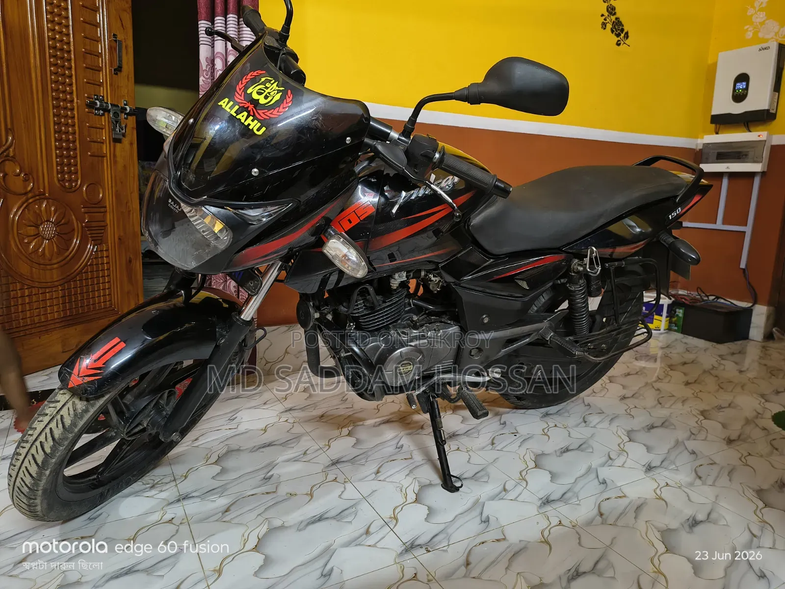 Bajaj Pulsar 150 2019 Black
