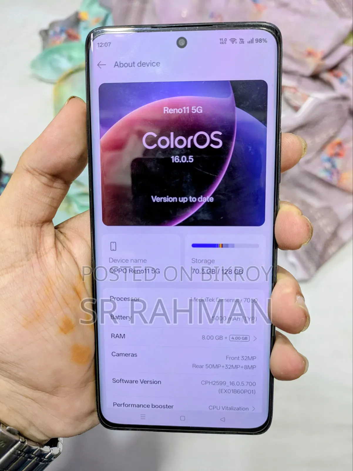 Oppo Reno 128 GB Black