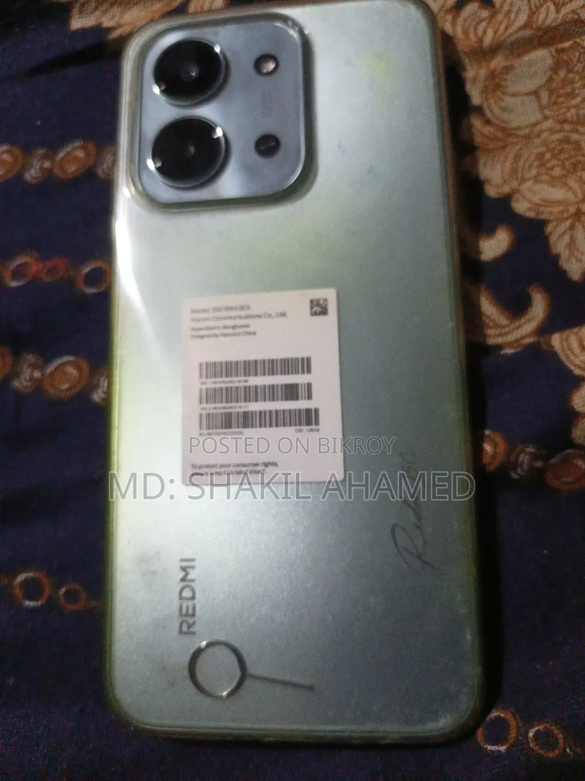 Xiaomi Redmi 15C 4G 128 GB Blue