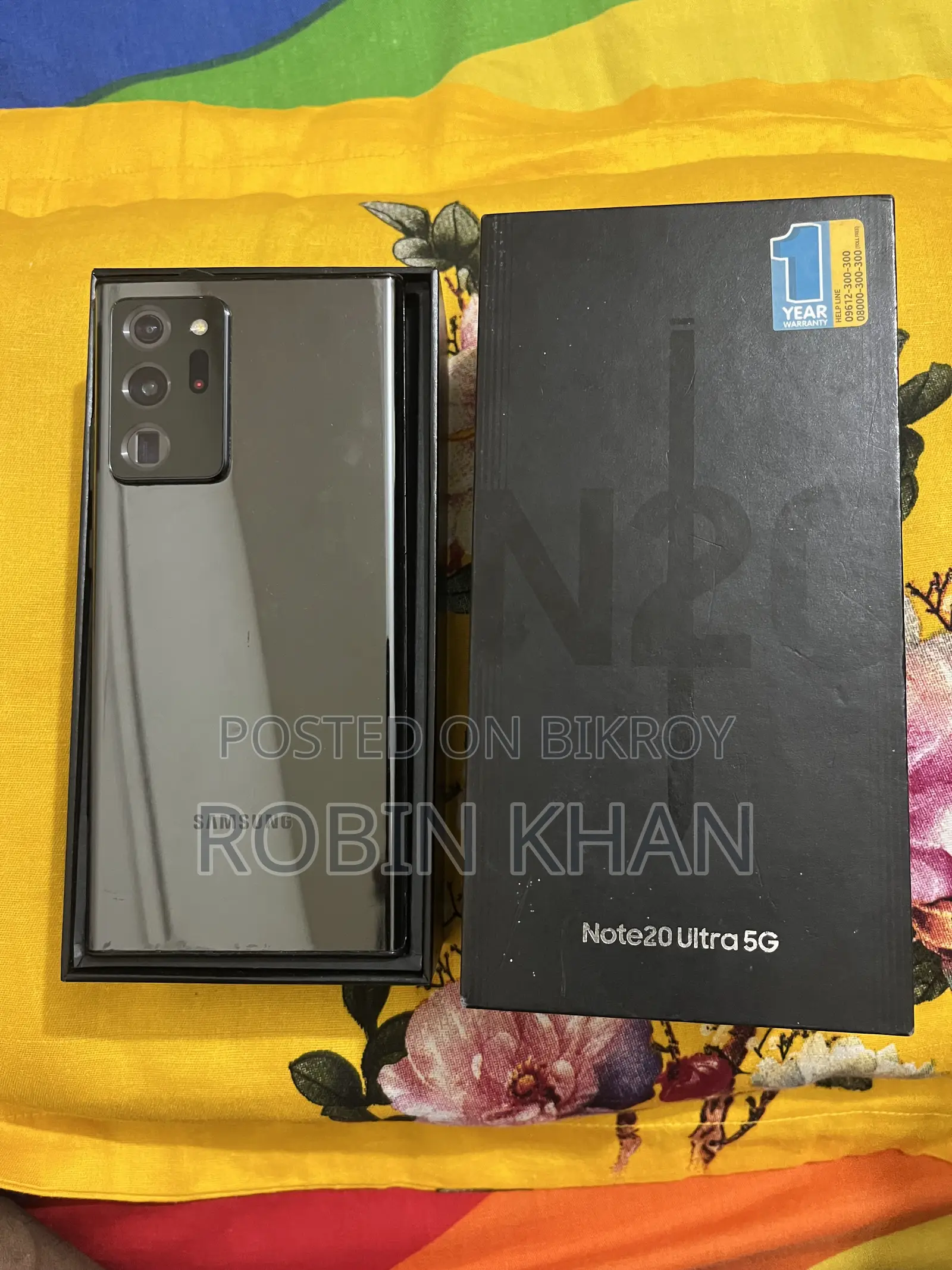 Samsung Galaxy Note 20 Ultra 5G 256 GB Black
