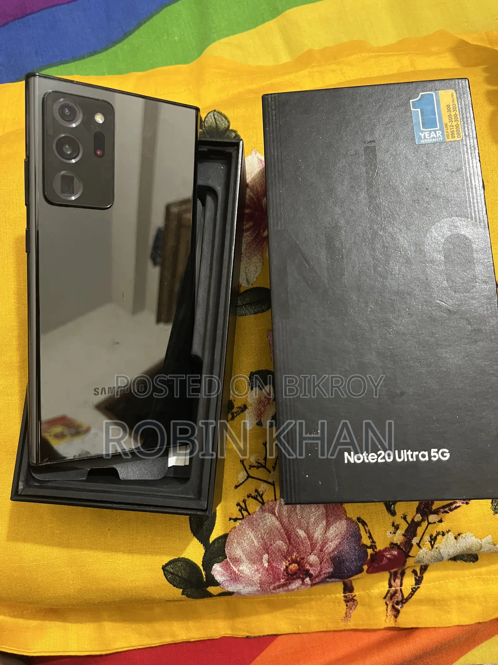 Samsung Galaxy Note 20 Ultra 5G 256 GB Black