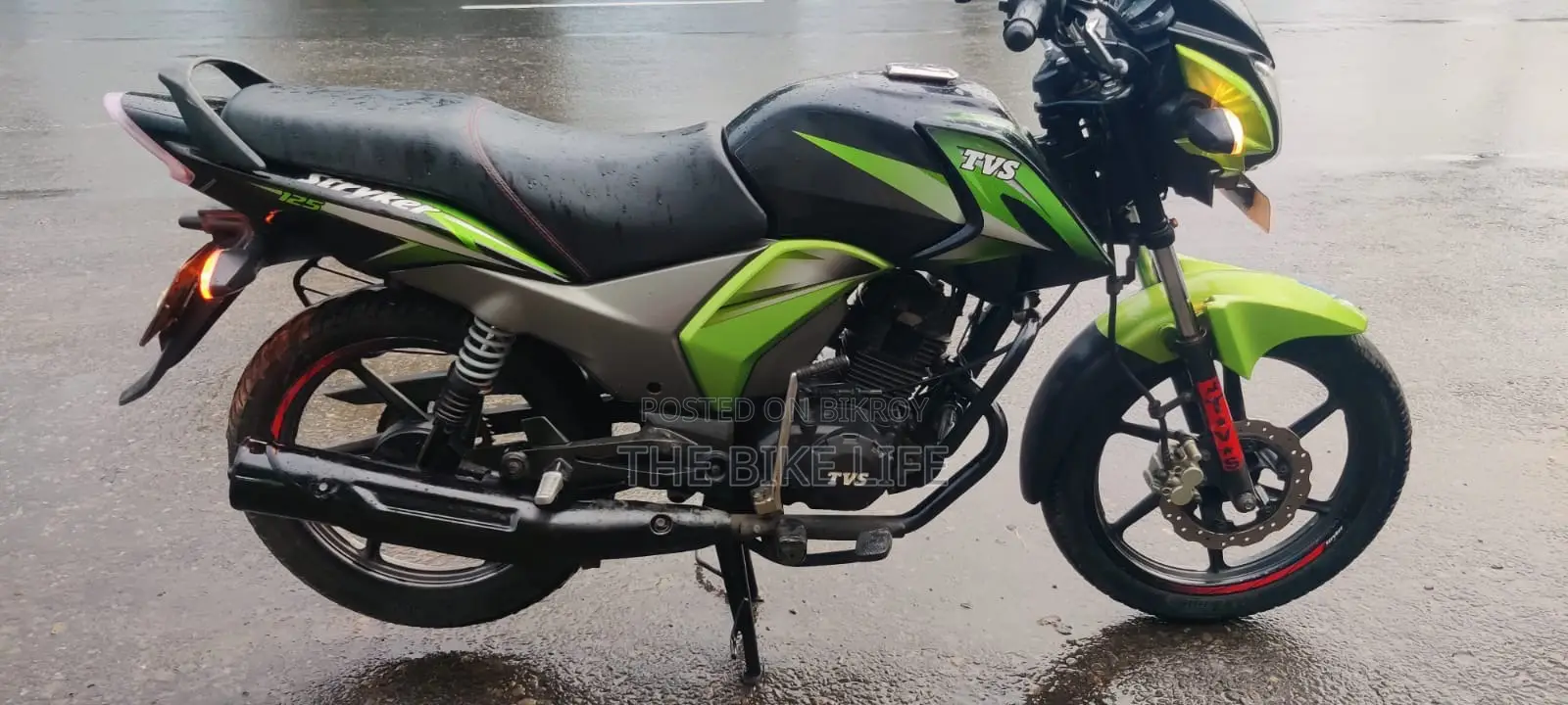 TVS Stryker 125 2021 Green