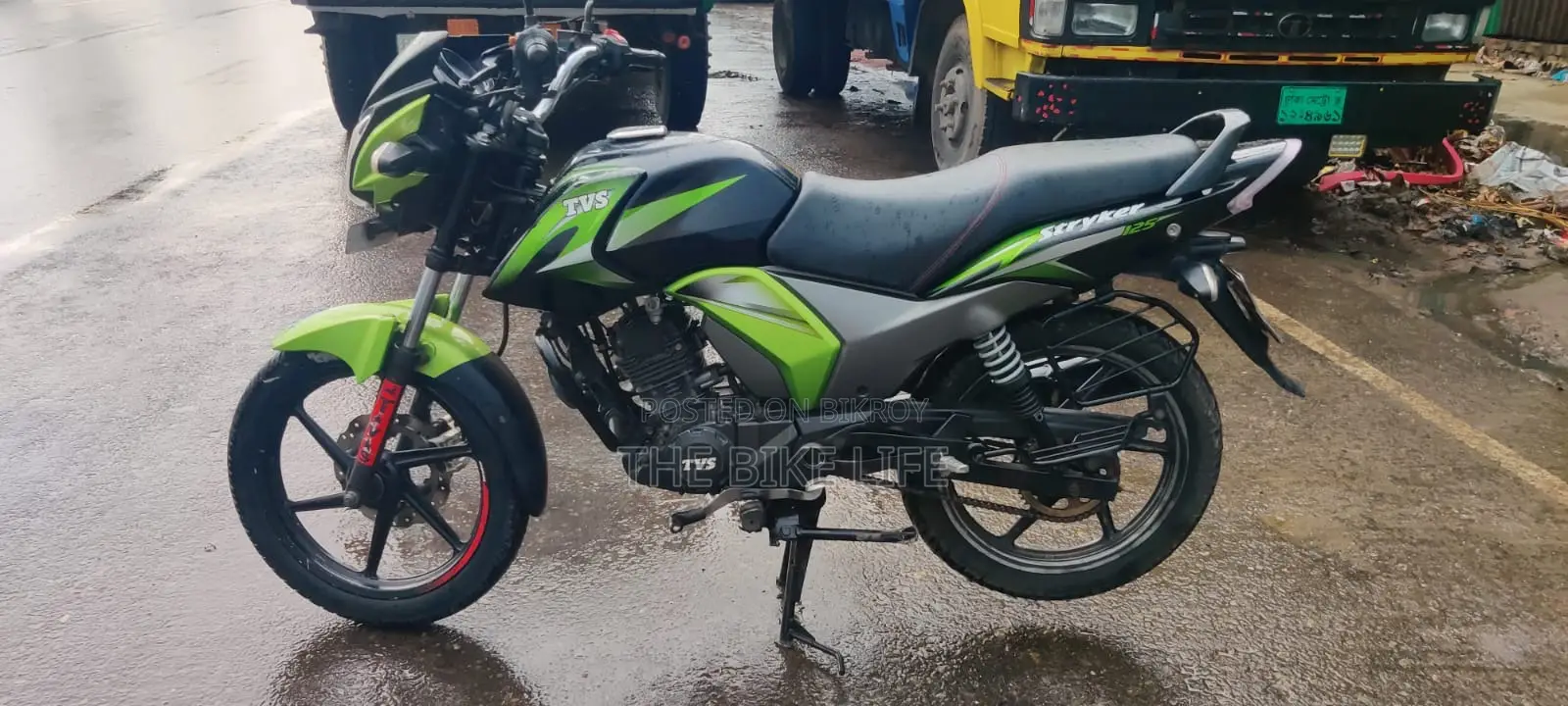TVS Stryker 125 2021 Green