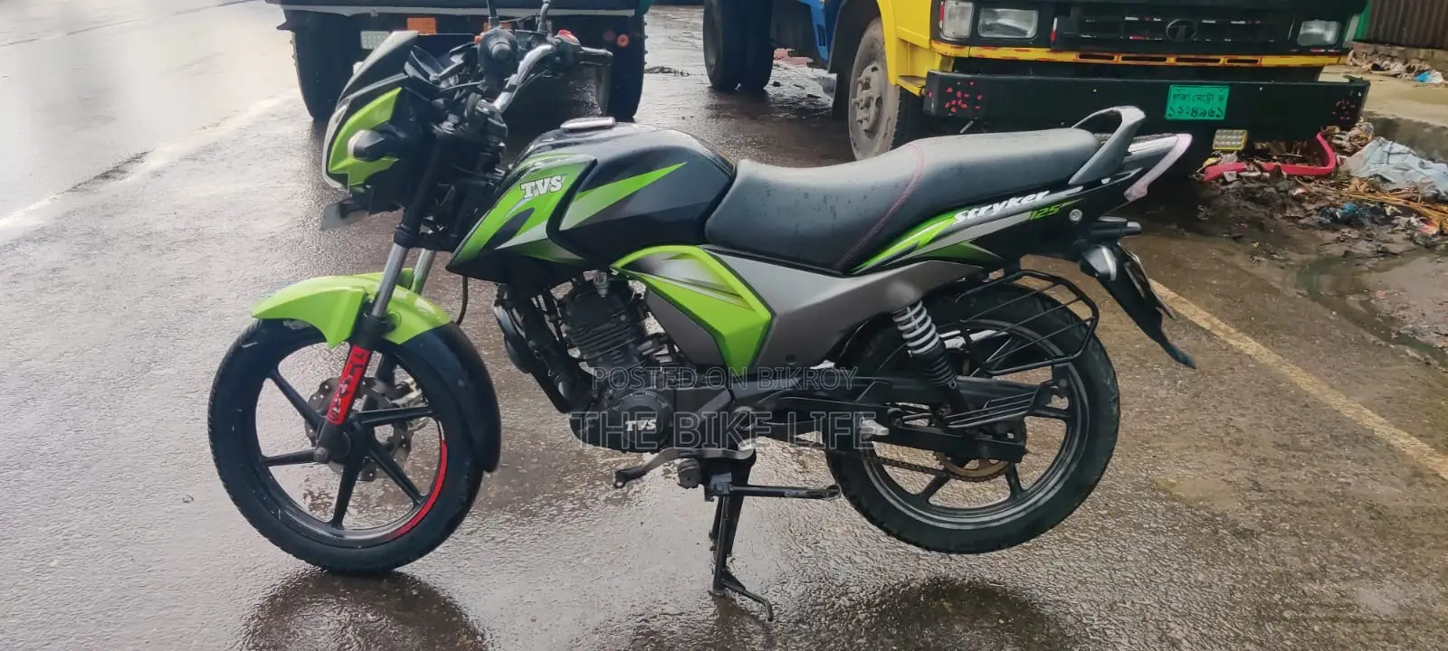 TVS Stryker 125 2021 Green