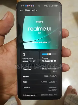 Realme Narzo 70x 128 GB Black