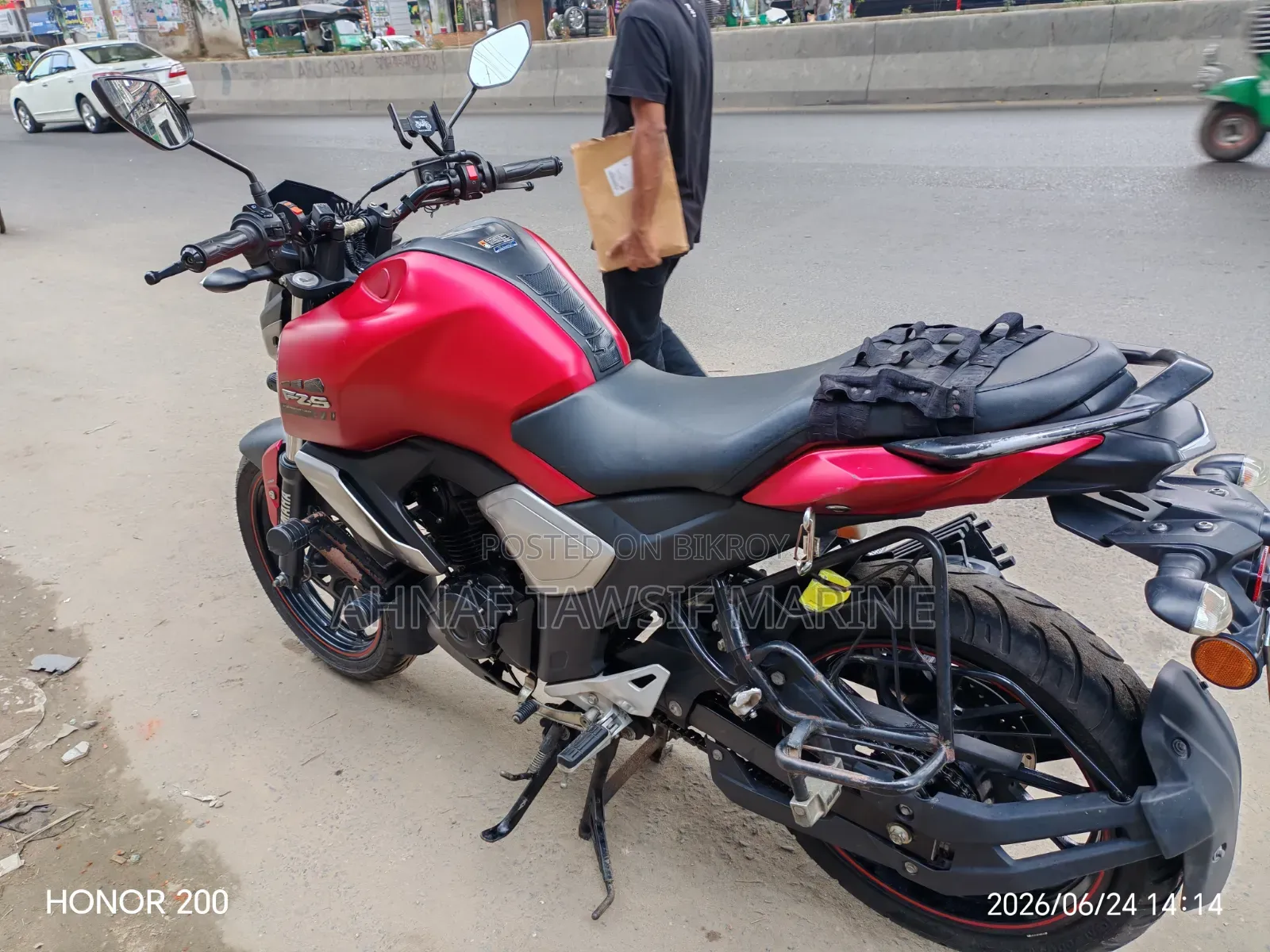 Yamaha FZS V3 2023 Red