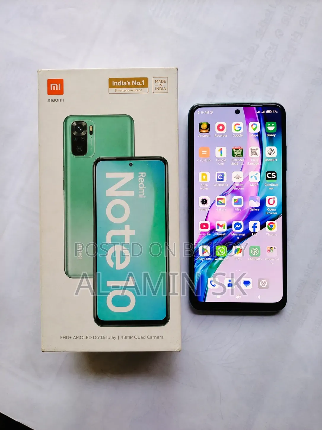 Xiaomi Redmi Note 10 64 GB Green