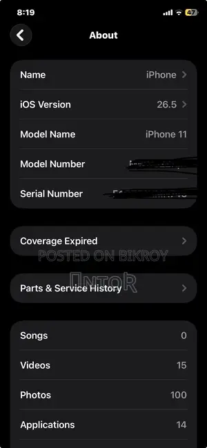Apple iPhone 11 128 GB Red