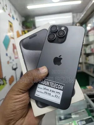 Apple iPhone 15 Pro Max 256 GB Black