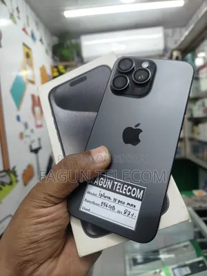Apple iPhone 15 Pro Max 256 GB Black
