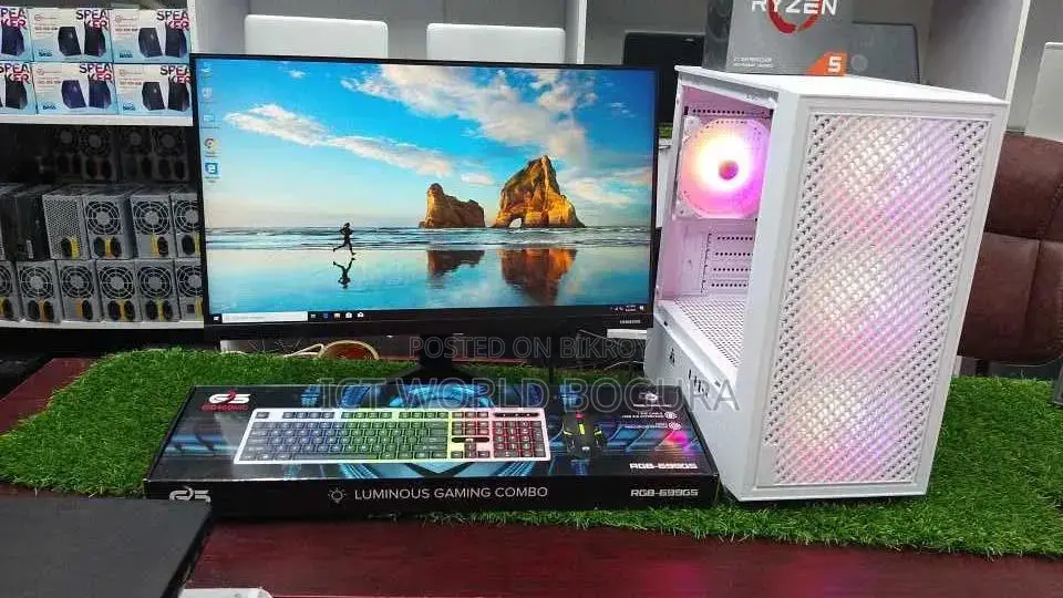 New Desktop Computer 8GB Intel Core I5 SSD 128GB