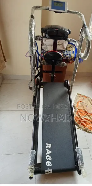 6 In 1 Manual Treadmill