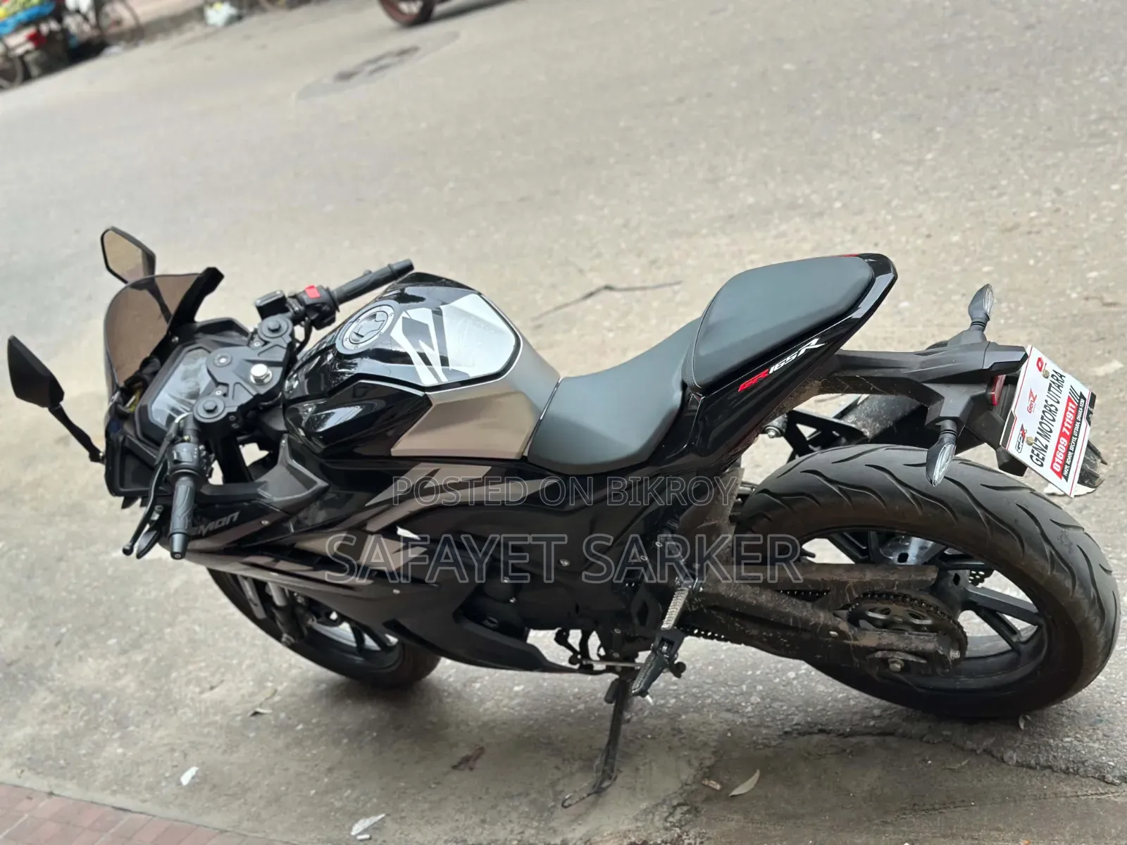 নতুন জিপিএক্স ডেমোন ১৫০জিআর এফআই ২০২৫ কালো