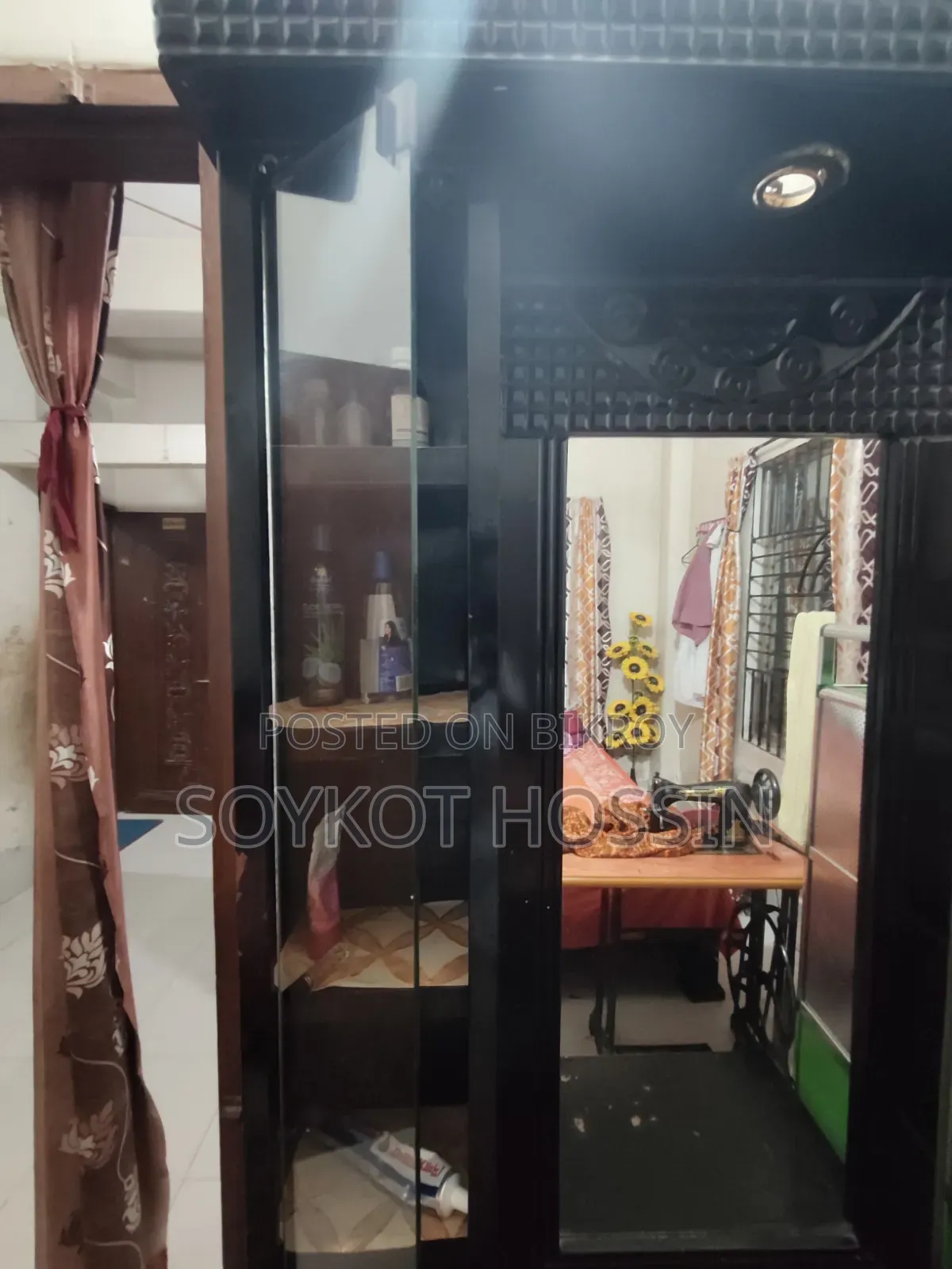 Bed, Wardrobe, Showcase, Dressing Table, Mattress, Quilt