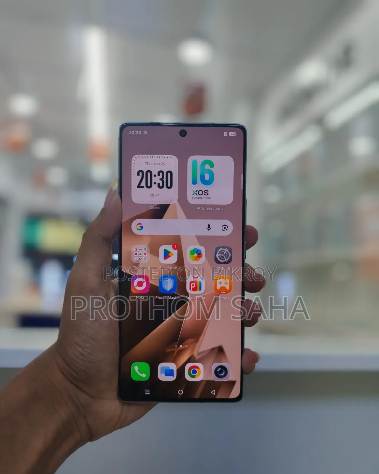 Infinix Note 50 4G 256 GB Gray