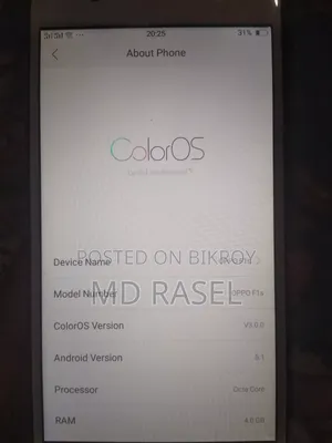 Oppo F1s 64 GB Black