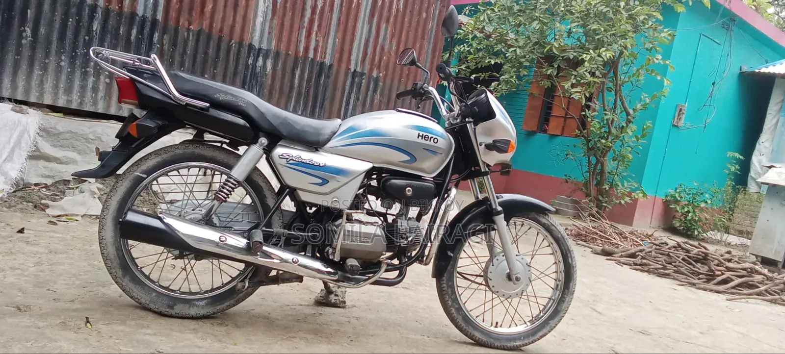 Hero Splendor Plus 2021 Silver