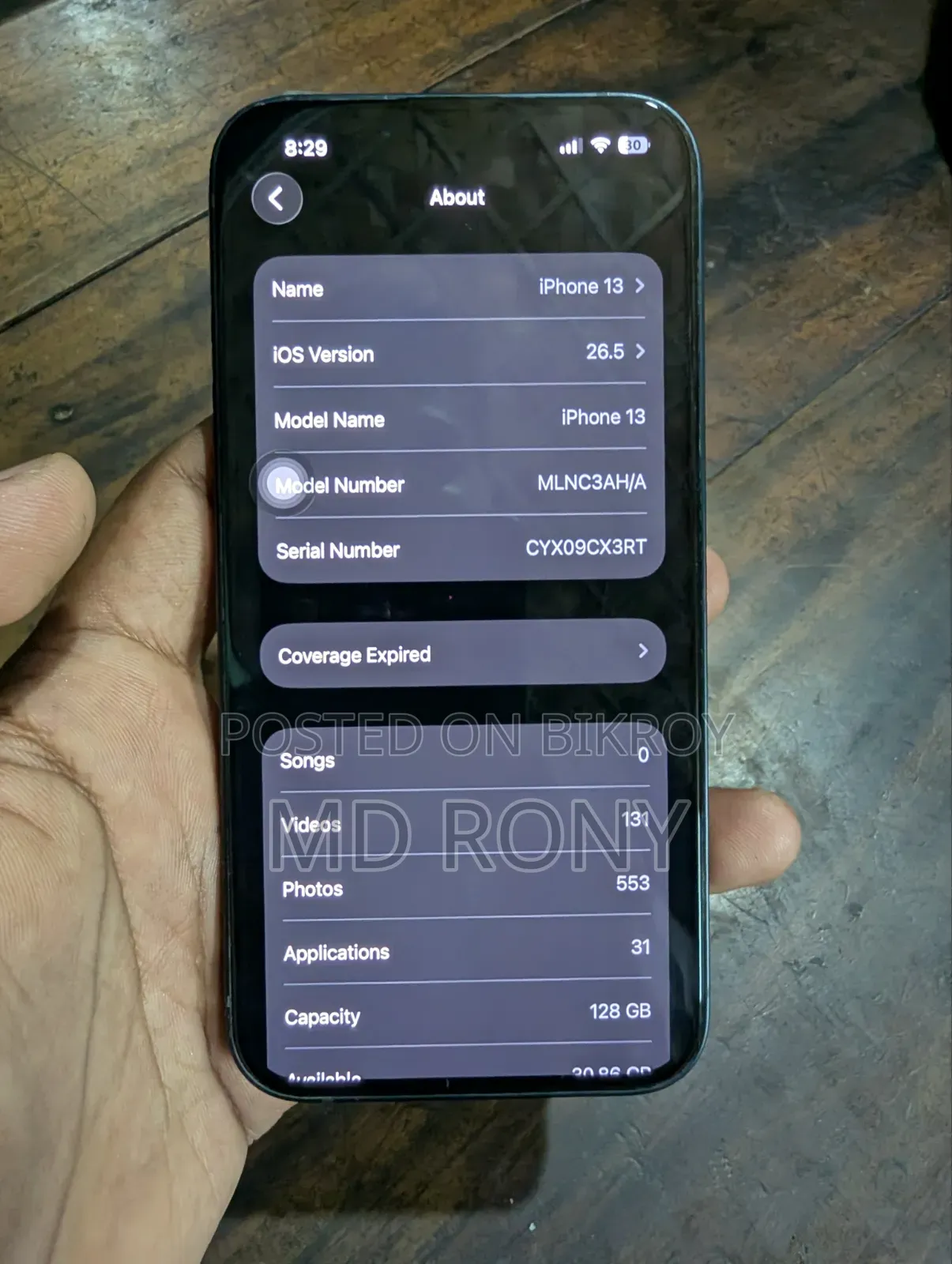 Apple iPhone 13 128 GB Blue