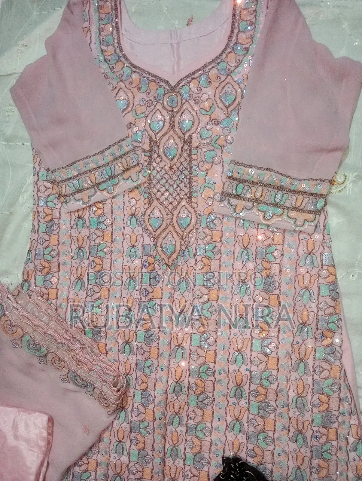 Georgette Three-Piece